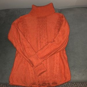 LL Bean turtleneck sweater